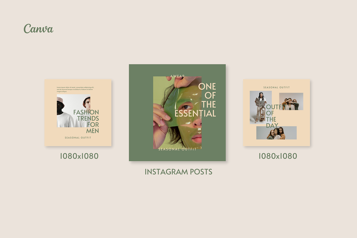 Fashion Canva Template, a Social Media Template by Moodwave Studio (Photo 7 of 10)