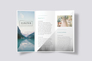 J U N I P E R  Trifold Brochure, a Brochure Template by 46&2 Collective (Thumbnail 4 of 7)