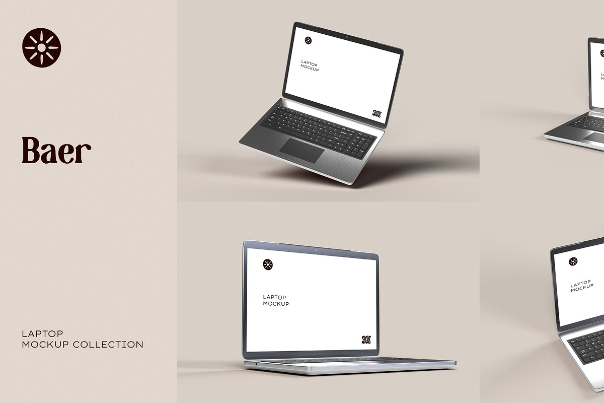 Digital Laptop Mockup, a Mac Mockup by Sigelt (Photo 1 of 10)