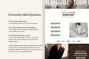 Portfolio Squarespace 7.1 Template, a Websites & App Template by Kseniia_Design (Thumbnail 2 of 9)