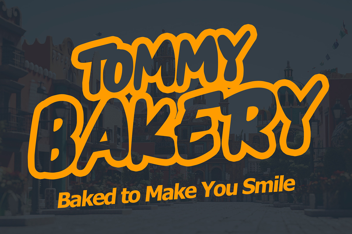Tacoliga – Bold Playful Display Font, a Handwritten Font by Letterara (Photo 7 of 15)