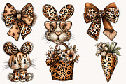 Leopard print easter clipart, an Illustration by Designworld (Thumbnail 2 of 10)