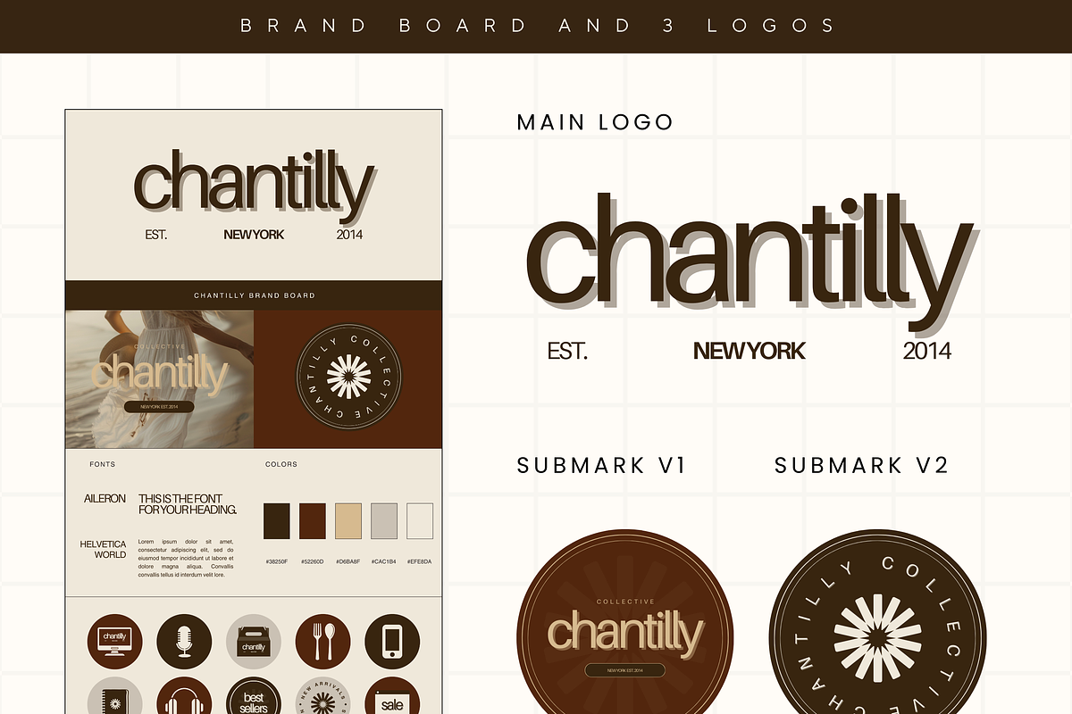 Canva Modern Branding Kit Template, a Branding & Logo Template by Branding Babe Co. (Photo 3 of 9)