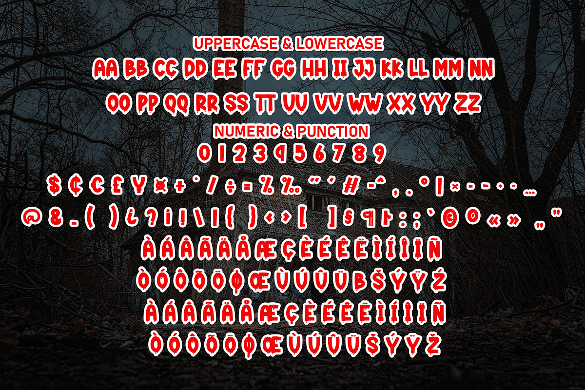 Super Horor | Script Font, a Script Font by Scratchones (Photo 7 of 8)