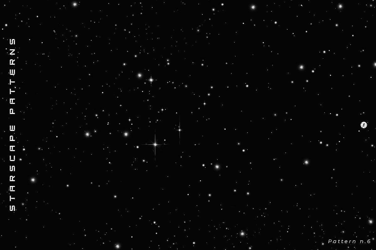 Starscape Patterns, a Pattern Graphic by Freezerondigital