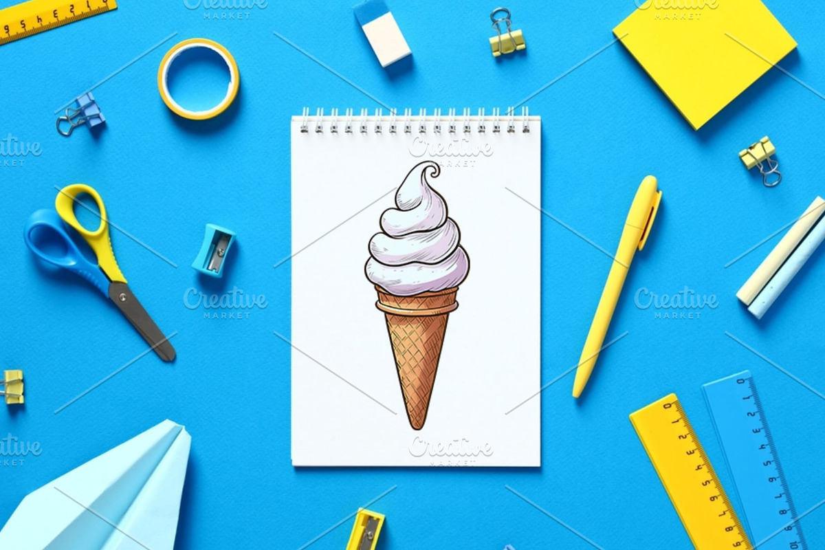 Dessert PNG Graphics Bakery Clipart, a Food Illustration by QM_ART (Photo 5 of 7)