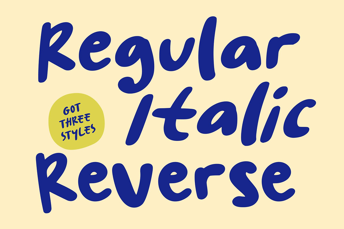 CS Regista – Handwritten Font, a Handwritten Font by Craft Supply Co. (Photo 3 of 8)