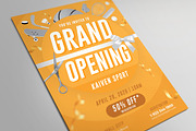 Sport Grand Opening Flyer, a Flyer Template by Aarley Kaiven (Thumbnail 2 of 2)
