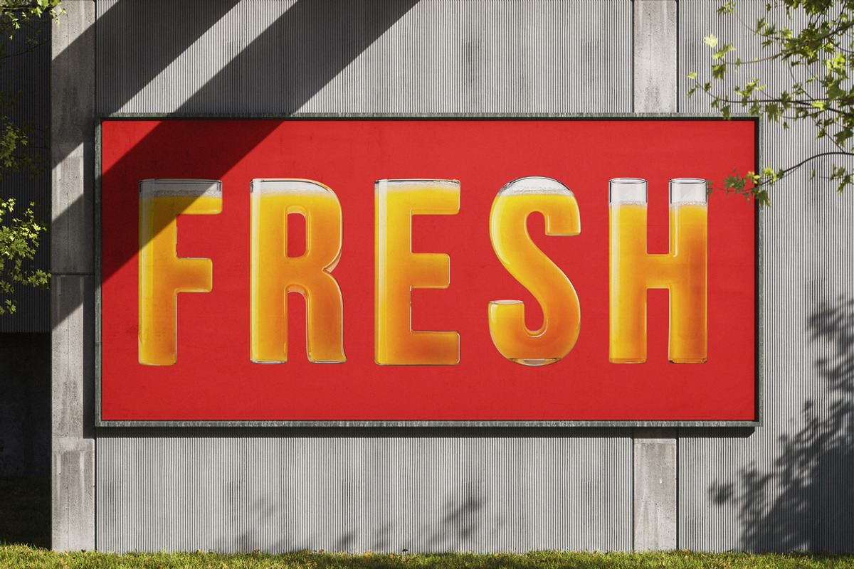 Orange Juice Font, a Sans Serif Font by Handmadefont (Photo 3 of 13)