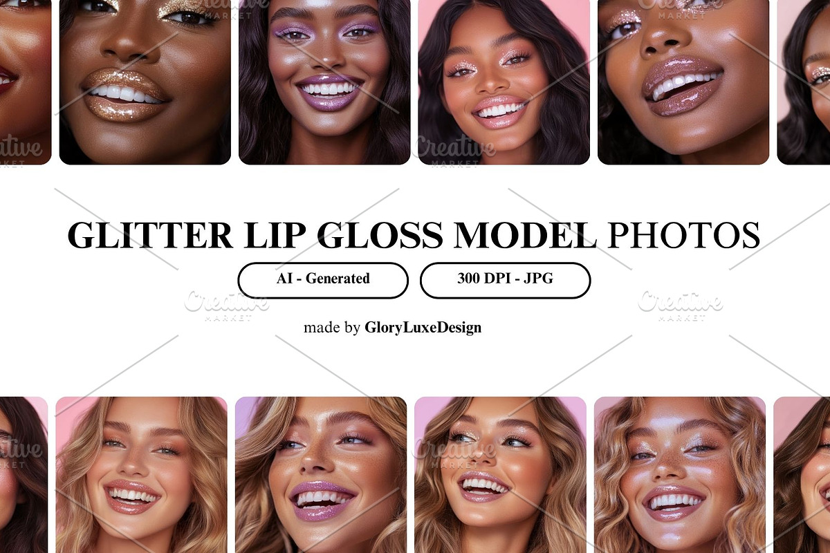 70 Glitter Lip Gloss Photos, a Person Photo by GloryLuxeDesign (Photo 6 of 8)