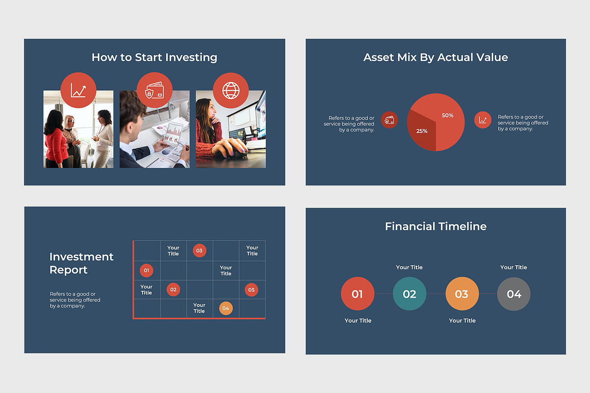 Financial Corp Finance PowerPoint, a Presentation Template by slidequest (Photo 5 of 9)