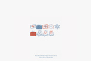 cozy christmas holiday doodle set, a Decorative Illustration by Patishop Art (Thumbnail 10 of 10)
