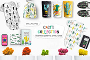Cacti Prints & Patterns 20% OFF, a Pattern Graphic by Dasha_D (Thumbnail 2 of 10)