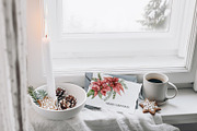 Watercolor Christmas spirit clipart, a Decorative Illustration by Yuliya Derbisheva (Thumbnail 14 of 14)