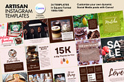 Artisan Instagram Templates, a Social Media Template by Spark Design (Thumbnail 1 of 3)