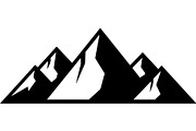 Mountain Range Silhouette, an Object Graphic by Designer_Momina (Thumbnail 11 of 20)