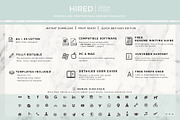 Nurse Resume Template | Nursing CV, a Resume Template by HIRED Design Studio (Thumbnail 8 of 12)