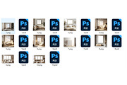Minimalist Interior Frame Mockup 1, a Household Mockup by ARTOZEN DIGITAL (Thumbnail 10 of 10)