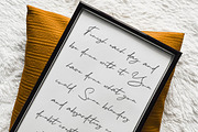 Only Wishing - a Handwritten Font, a Script Font by Vava Aryanto (Thumbnail 10 of 12)