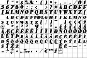 1890 Notice Set, a Serif Font by GLC Foundry (Thumbnail 7 of 9)