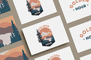 Golden Hour Canva Logo Template, a Branding & Logo Template by Agate Mountain Studio (Thumbnail 5 of 5)