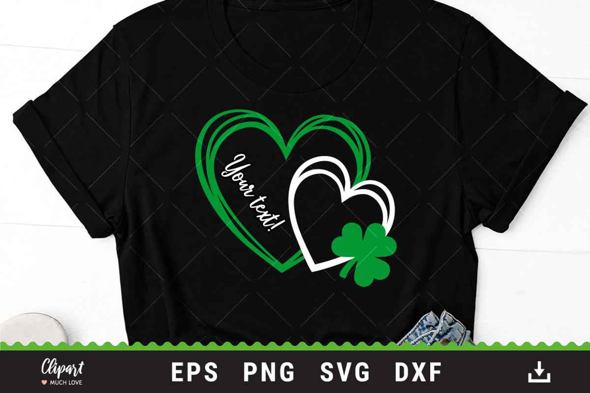 Shamrock SVG Heart Cut Files, an Object Graphic by ClipartMuchLove (Photo 2 of 5)