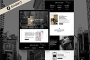 Modern Showit Template | MOD, a Templates & Theme by Kellie Lynn Media (Thumbnail 1 of 6)