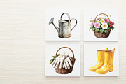 Watercolor Garden Vibe, a Seasonal Illustration by Volha (Thumbnail 5 of 5)