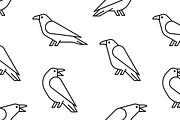 Raven Logo, a Graphic by NataliiaVolyk (Thumbnail 6 of 6)