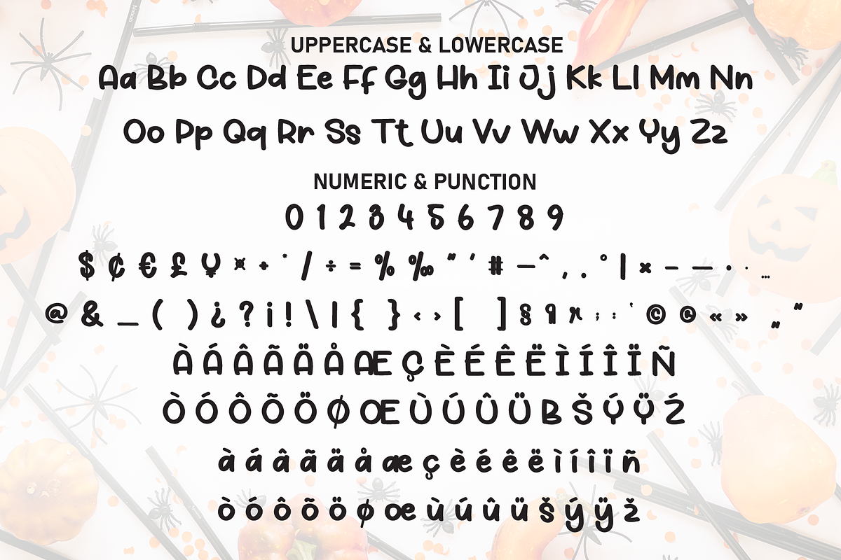 September Halloween | Script Font, a Script Font by Scratchones (Photo 7 of 8)