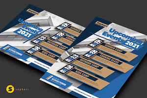 Up Coming Flyer Template