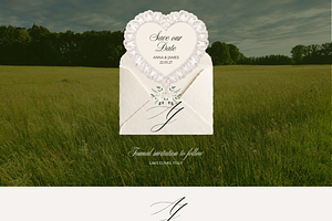 Wedding Invitation Lace Envelop Site