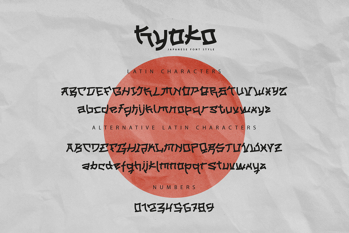 Kyoko, a Sans Serif Font by chekart (Photo 9 of 10)