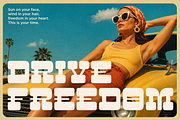 Incline – Retro Groovy Slab Serif, a Slab Serif Font by Font Liner (Thumbnail 7 of 11)