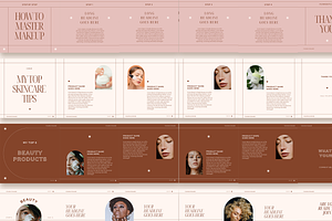 Beauty Social Media Templates