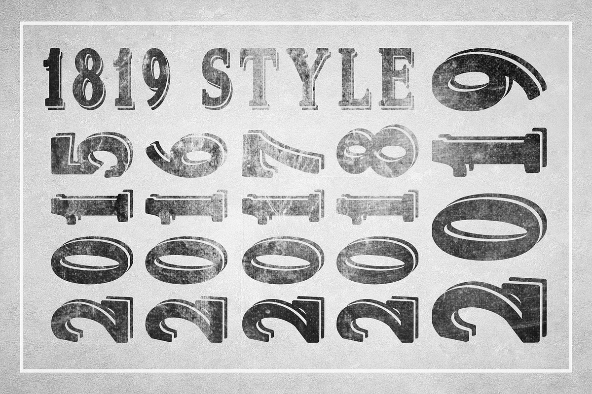 Delayne - Vintage Typeface preview 6
