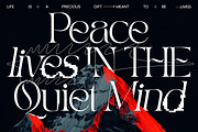 Tranquil Peaks of Serenity Poster, a Poster Template by creatsy5 (Thumbnail 3 of 4)