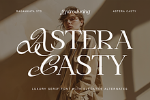 Astera Casty - Luxury Script Font