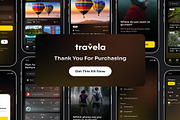 Travela Travel Booking Mobile App UI, an UI Kit Template by Creative Perspective (Thumbnail 6 of 6)