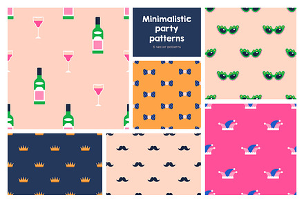Happy Purim, party seamless patterns, a Pattern Graphic by Good Studio