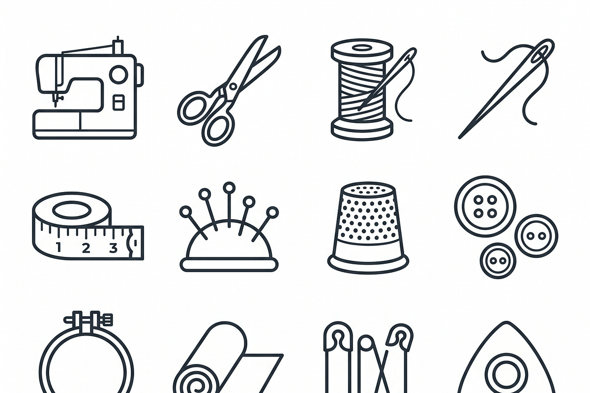 Bundles Tiny Hobby Outline Icons, an Outline Icon by adenpinkstore (Photo 5 of 16)