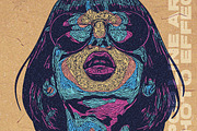 Pop Line Art Photo Effects, an Action Add-On by Amorjesu.com (Thumbnail 19 of 43)