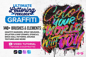 Graffiti Lettering Brush Toolbox