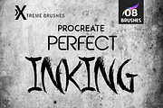 Procreate Perfect Inking!, a Brush Add-On by Extreme Brushes (Thumbnail 1 of 2)