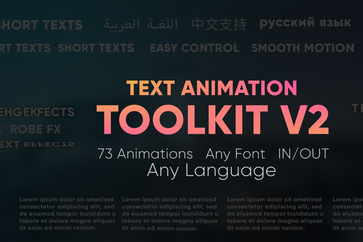 Text Animation Toolkit-Premiere Pro, a Templates & Theme by Polygon Motions (Photo 2 of 2)