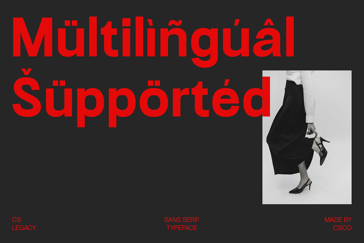CS Legacy – Bold Font, a Sans Serif Font by Craft Supply Co. (Photo 4 of 8)