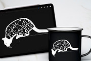 Black Cat Procreate Stamp Brushes, a Brush Add-On by JSquarePresents (Thumbnail 3 of 5)