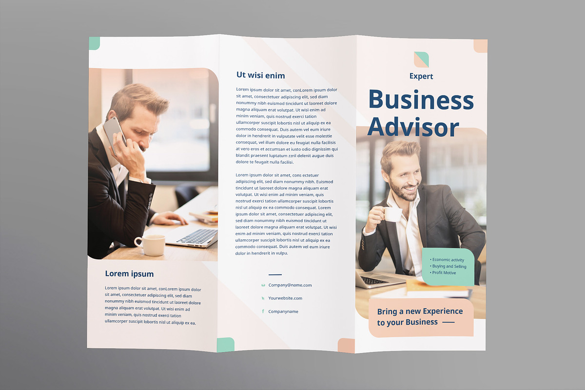 Business Advisor Print Pack, a Marketing Template by TemplatesNow!