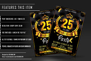 Anniversary Celebration Flyer PSD, a Flyer Template by designblends@gmail.com (Thumbnail 2 of 3)