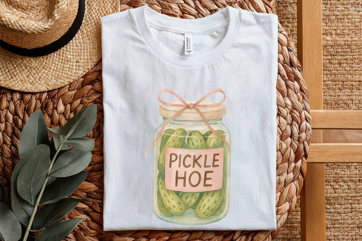 Pickle Hoe PNG, Cute Sticker, an Illustration by SharpMarketplace (Photo 5 of 9)